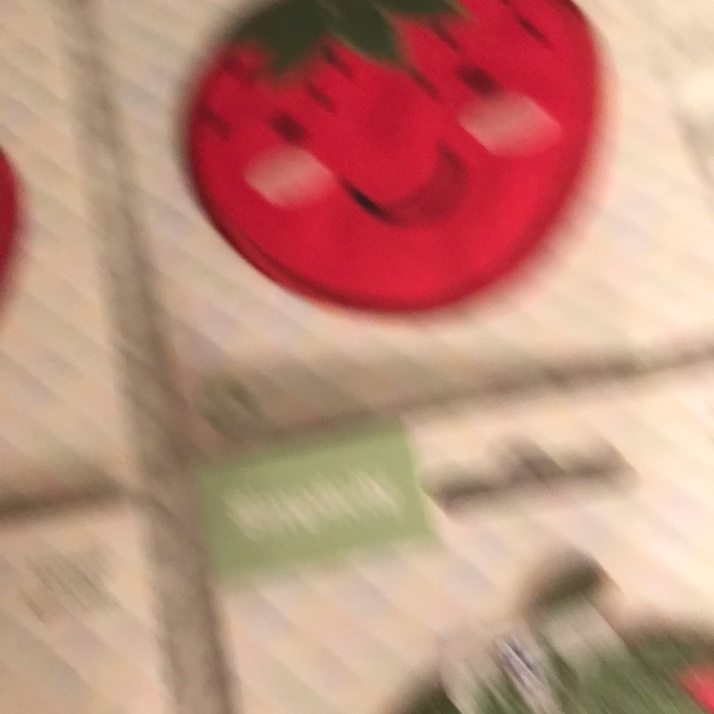 Simplicity Red Strawberry Patch Appliqué Lot 5 purse hat jean decor - Picture 2 of 3